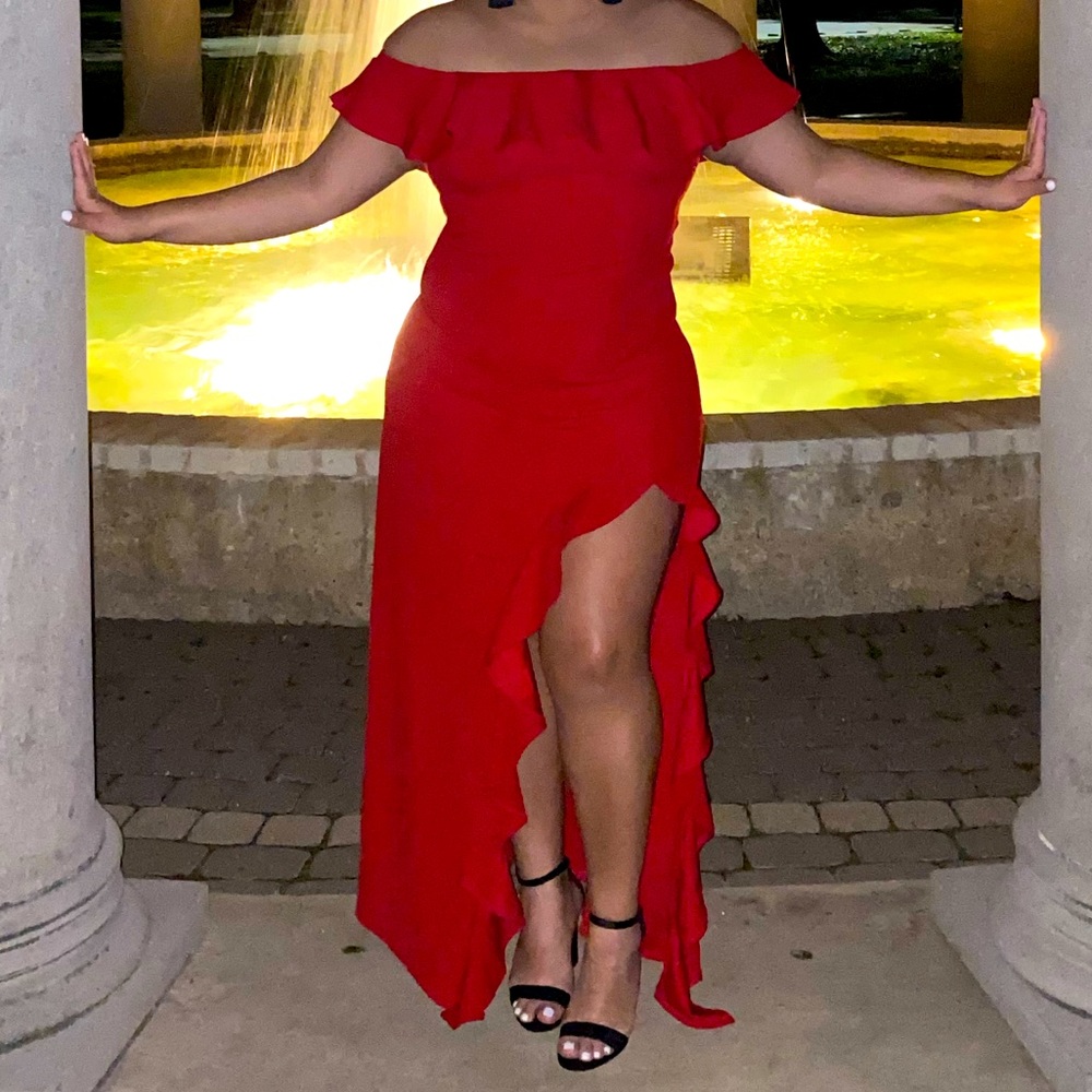 Chasin' Love Ruffle Dress